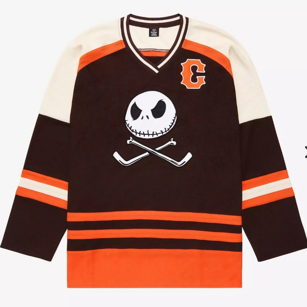 Nightmare Before Christmas Skellington Jersey